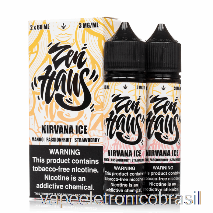 Vape Eletrônico Nirvana Ice - Zen Haus - 120ml 6mg